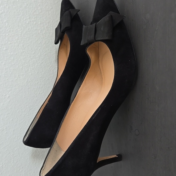 L. K. Bennet Bow Heels Size 40 1/2 - Picture 2 of 8